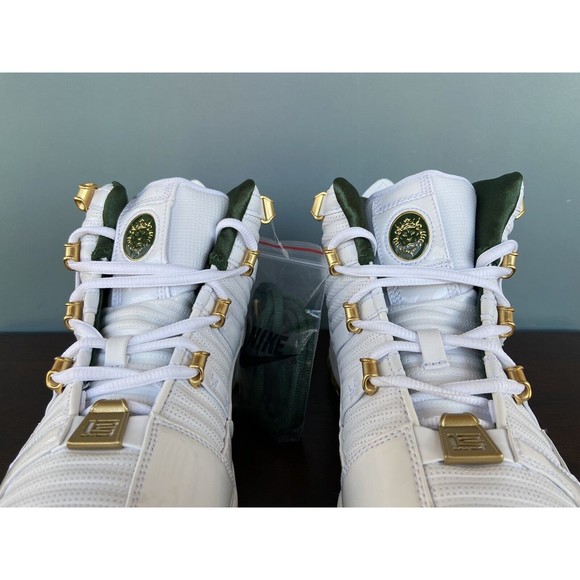 Nike LeBron 3 III QS "SVSM Home" 2019 Men's Size 10.5 AO2434-102 - Picture 8 of 12